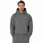 Lymphoma Awareness Hoodie — steel grey (men's)