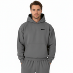 Melanoma Skin Cancer Awareness Hoodie — steel grey (men's)