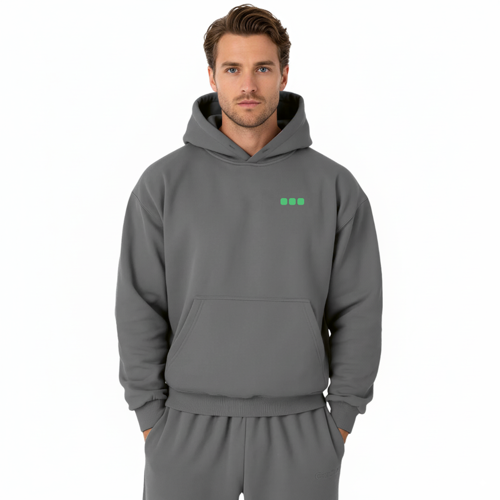 Liver Cancer Awareness Hoodie — steel grey (men's)