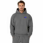 Diabetes Awareness Hoodie — steel grey (men's)